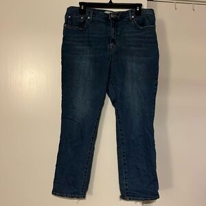Cropped jeans